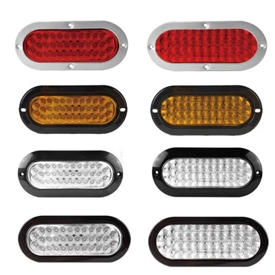 Feu arrière LED pour camion, frein latéral, feu de marche arrière pour la conduite de remorque, accessoires pour véhicules tout-terrain